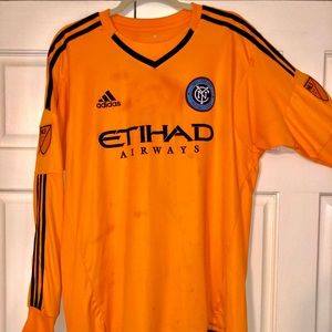 Josh Saunders Game Worn NYFC MLS Jersey